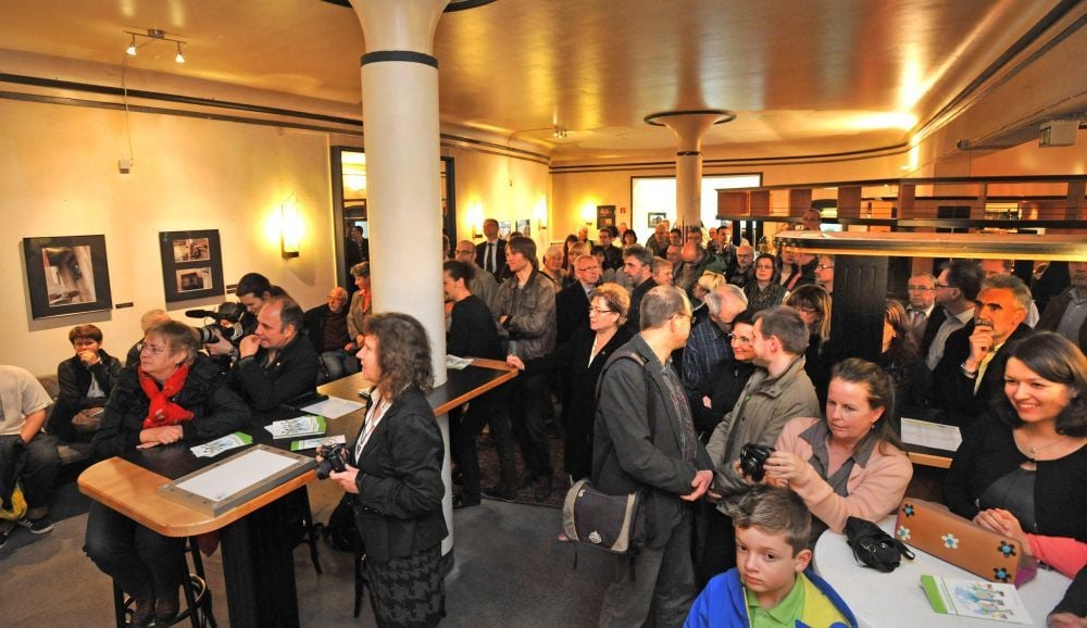 Zu Aktionen der „Projektionsfläche 2014“ kamen viele Besucher in das Kino.