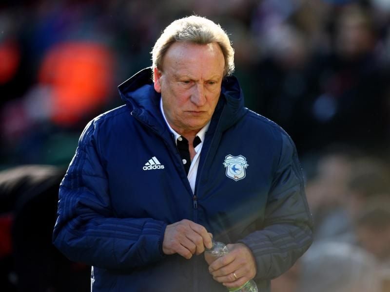 Neil Warnock, Trainer von Cardiff City, muss mit seinem Team den Gang in die Championship antreten. Foto: Dave Thompson/PA Wire