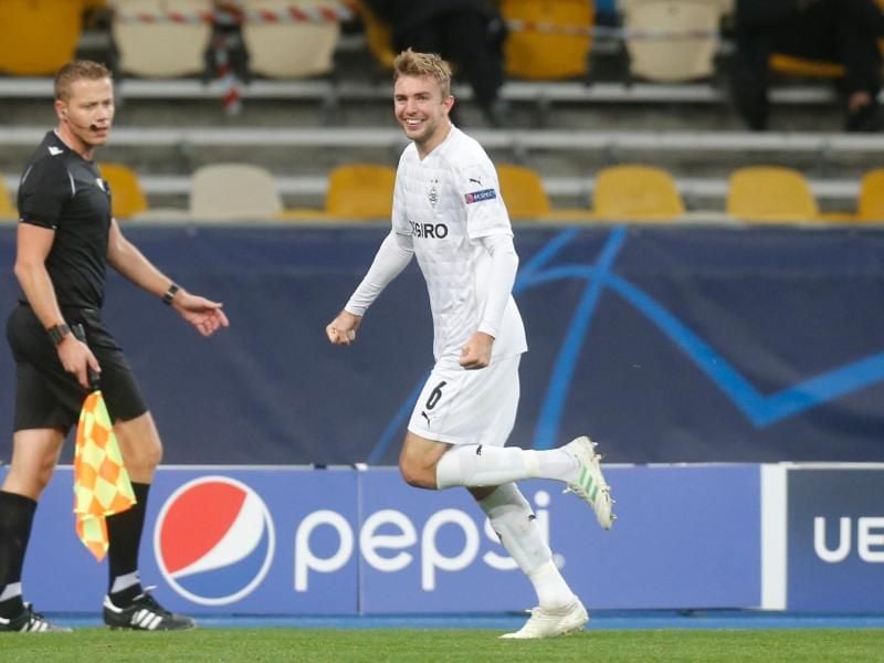 Zu früh gefreut: Christoph Kramer wurde ein vermeintlicher Treffer nicht zugeschrieben. Foto: Efrem Lukatsky/AP/dpa