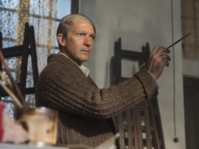 Der spanische Schauspieler Antonio Banderas verkörpert seinen Landsmann Pablo Picasso. Foto: Dusan Martincek/National Geographic