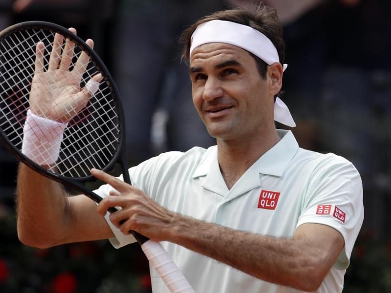 Kämpfte sich in Rom ins Viertelfinale: Roger Federer. Foto: Gregorio Borgia/AP