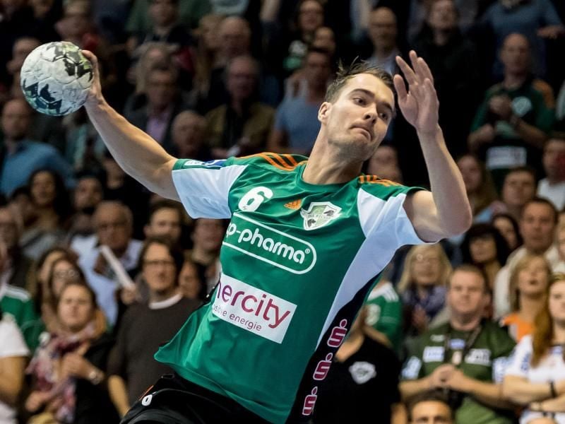 Casper Mortensen steuerte neun Treffer zum Sieg von Hannover-Burgdorf gegen Kiel bei. Foto: Peter Steffen