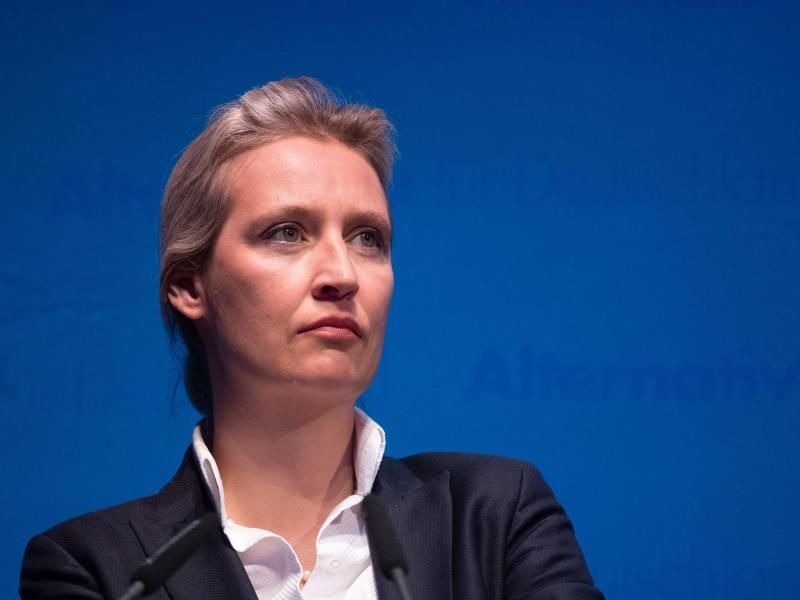 Der Corona-Kurs vom AfD-Fraktionsvorsitzenden im Bundestag, Alice Weidel, eckt bei vielen an. Foto: Marijan Murat/dpa