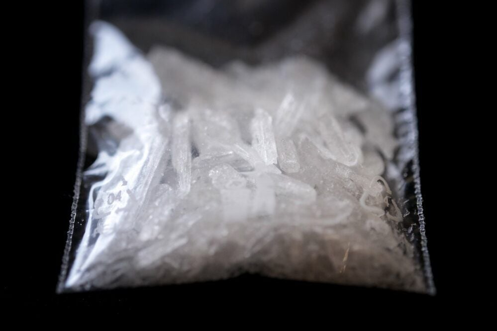Der Angeklagte soll die synthetische Droge Crystal - hier ein Symbolfoto - verkauft haben.