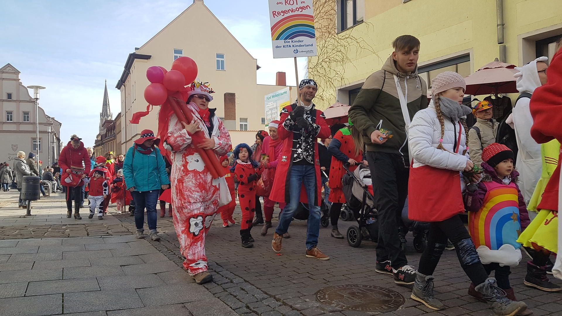 Rosenmontagsumzug in Merseburg