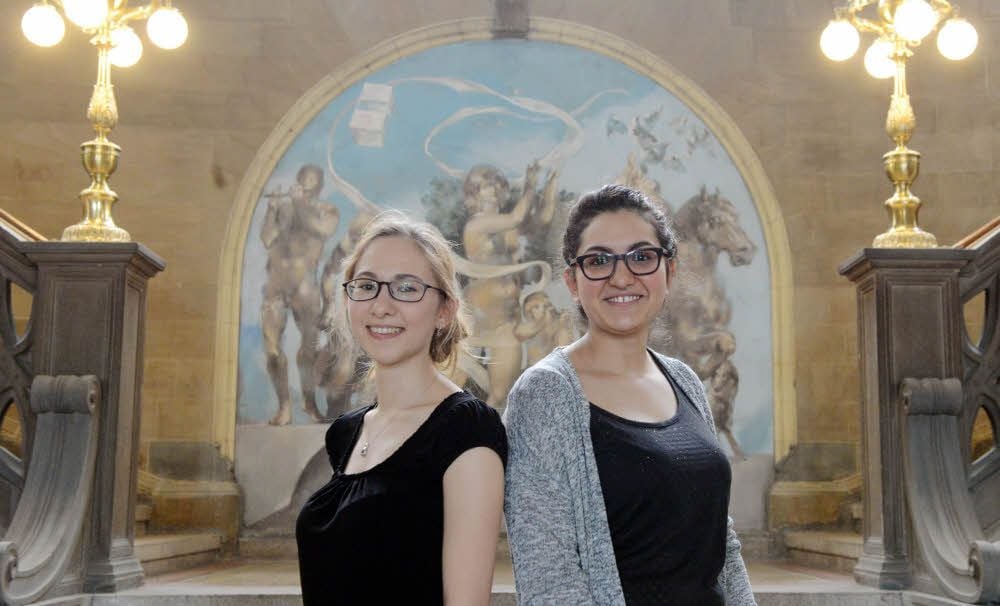 Sevilay Althaus (links) und Haya Al Achab haben gemeinsam Flüchtlingsfrauen betreut.