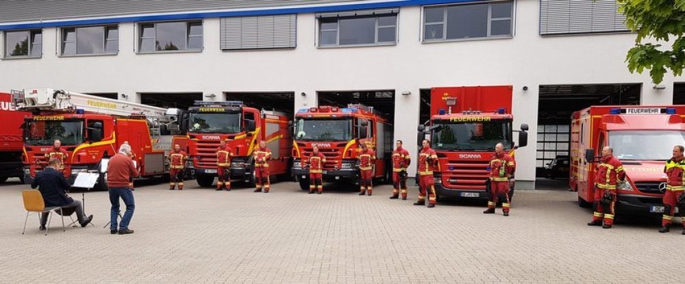 Das Dankeschön-Konzert bei der Feuerwehr