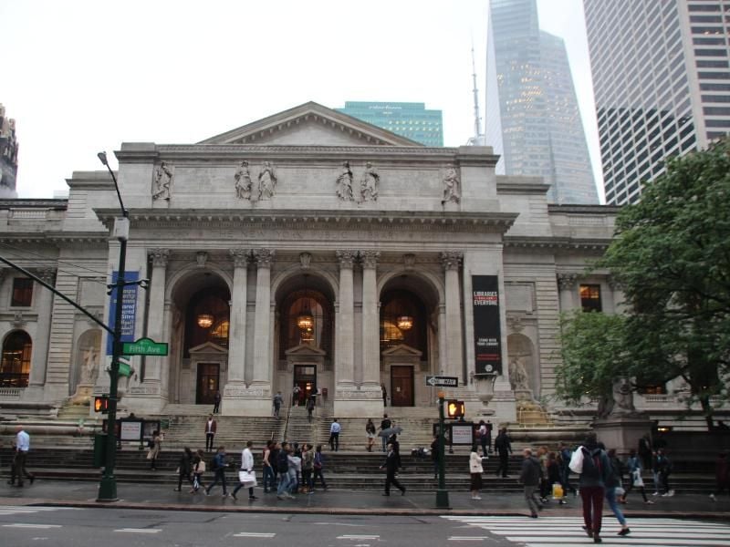 Blick auf eine der größten Bücherhallen der Welt: die New York Public Library. Foto: Christina Horsten