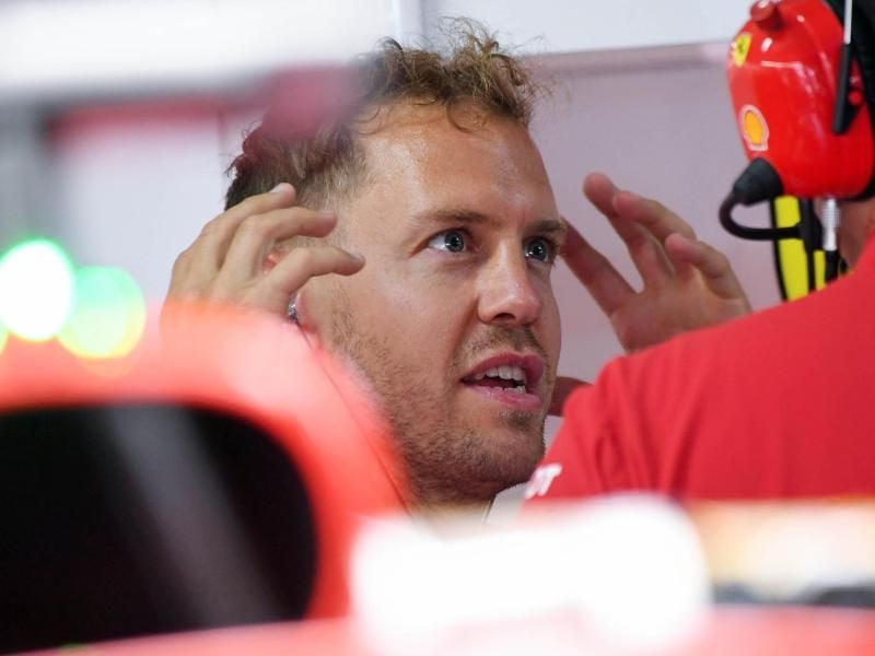 Sebastian Vettel will wie sein Vorbild Michael Schumacher auch mit Ferrari Weltmeister werden. Foto: Uli Deck