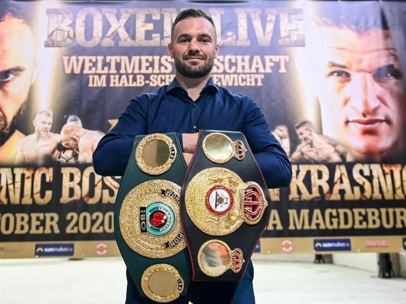 Dominic Bösel will seine erste Titelverteidigung nicht in die Länge ziehen. Foto: Hendrik Schmidt/dpa-Zentralbild/dpa
