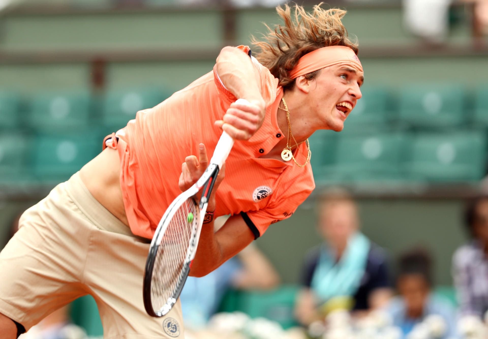 Alexander Zverev ist ins Achtelfinale der French Open 2018 eingezogen.