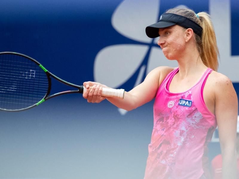 Mona Barthel flog gegen die belgische Qualifikantin Greet Minnen raus. Foto: Daniel Karmann
