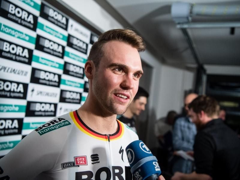 Befürchtet bei der Tour de France schlimme Stürze: Maximilian Schachmann. Foto: Matthias Balk/dpa