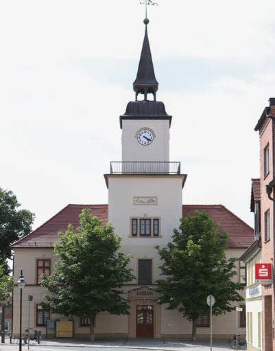 Frischekur fürs Rathaus Hohenmölsen