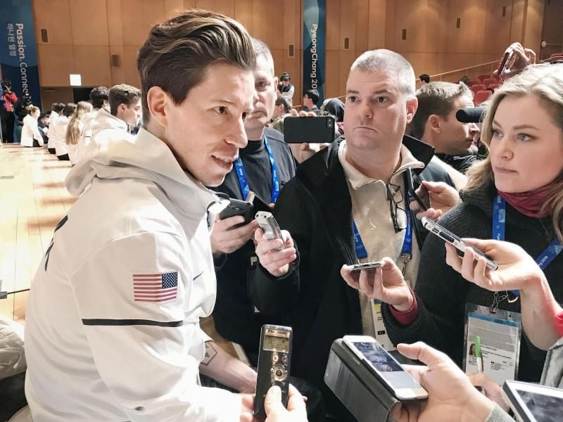 Snowboarder Shaun White will noch einmal Olympiasieger werden. Foto: kyodo