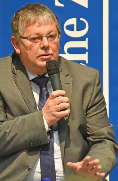 Oberbürgermeister-Kandidat Eckbert Flämig (parteilos).