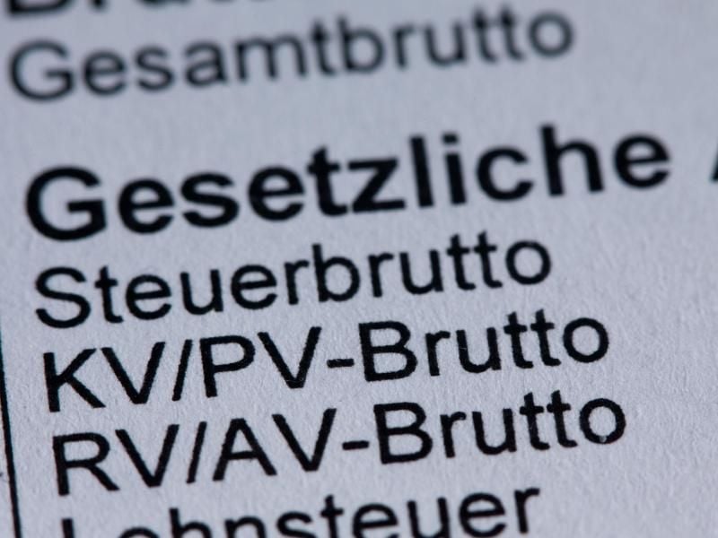 Die Kläger wollen nur die Hälfte der Beiträge zur gesetzlichen Kranken-, Renten- und Pflegeversicherung zahlen. Foto: Jens Büttner