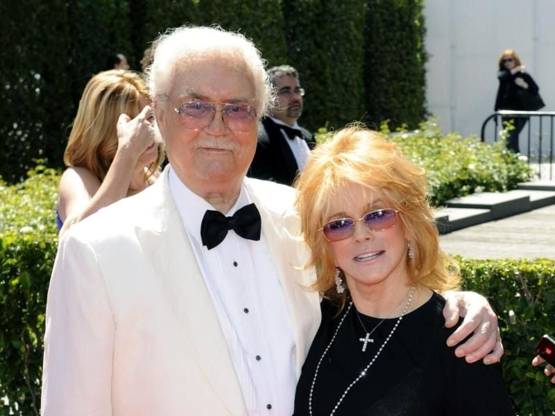 Der US-Schauspieler Roger Smith und seine Frau Ann-Margret (2010). Foto: Paul Buck