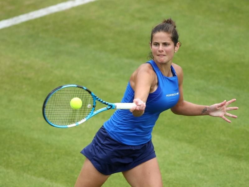 Julia Görges hat ihre Teilnahme am Turnier in Eastbourne absagen müssen. Foto: Tim Goode/PA Wire