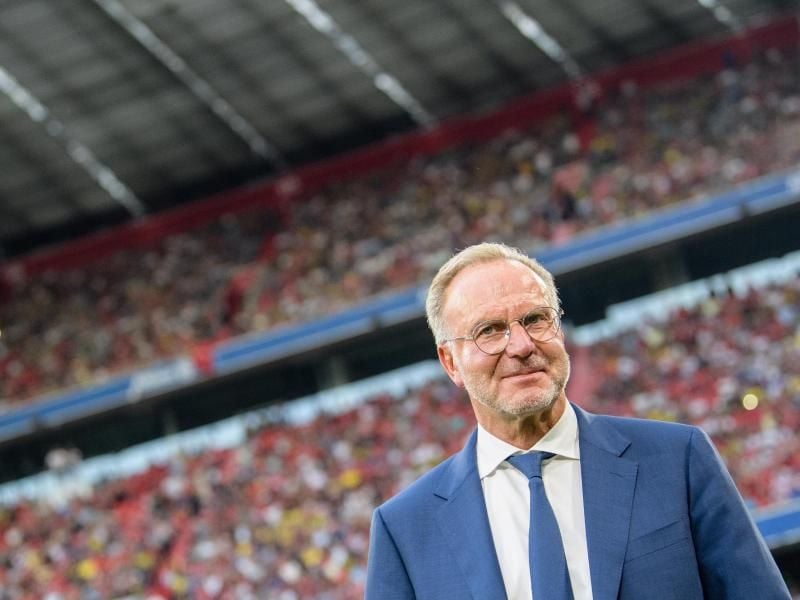 Karl-Heinz Rummenigge appelliert an die deutschen Clubs auf internationaler Bühne Muskeln zu zeigen. Foto: Matthias Balk