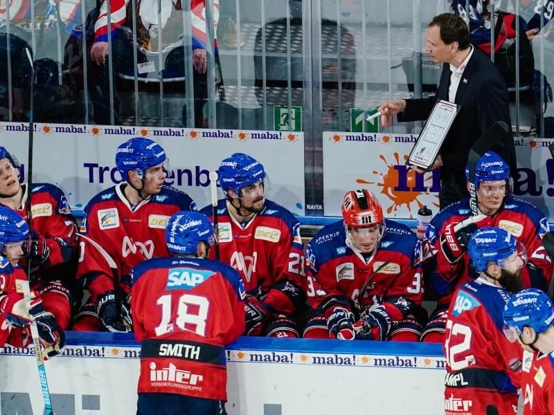 Die Spieler der Adler Mannheim verzichten in der Coronavirus-Krise auf Gehalt. Foto: Uwe Anspach/dpa