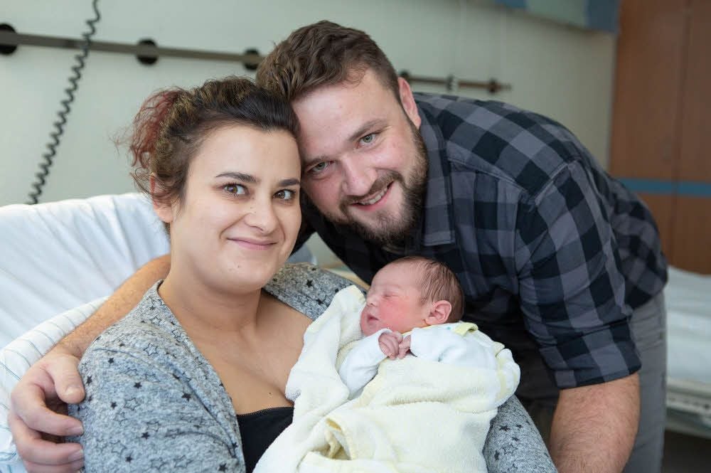 Mila Elisa ist das Neujahrsbaby