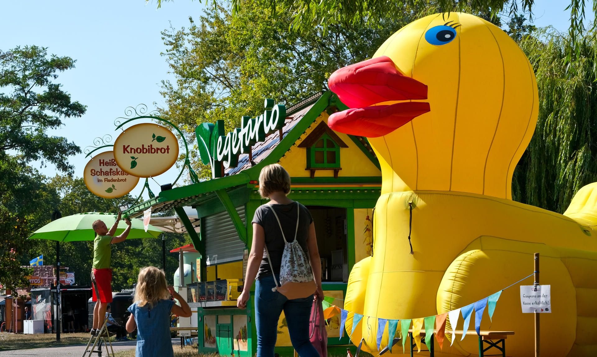 Am Freitag ist das Laternenfest in Halle gestartet.