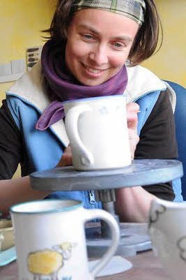 Auch dabei: Silke Becker.