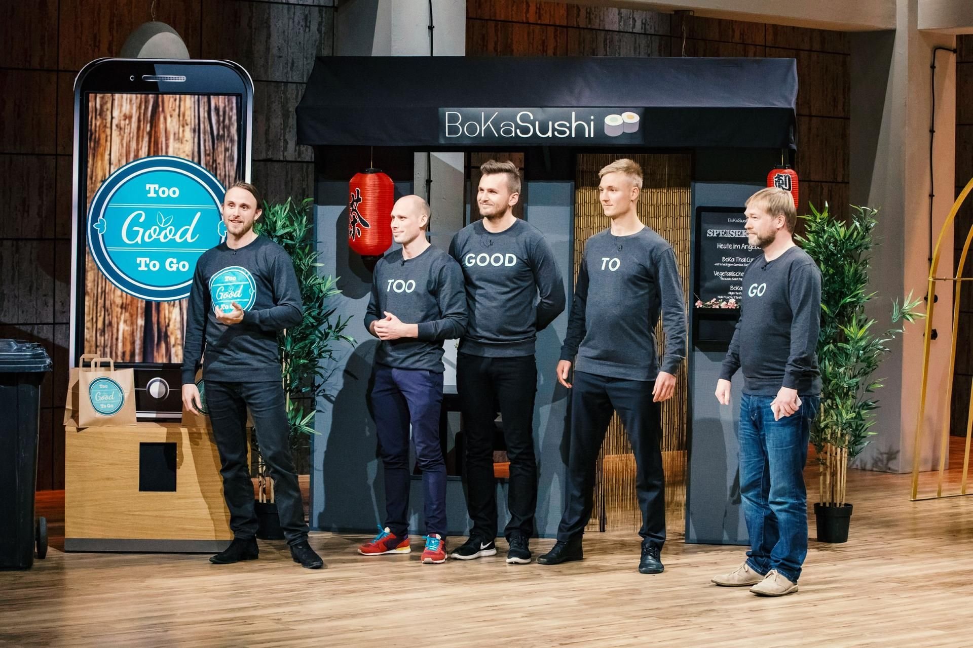 Das deutsch-dänische Gründer-Team von „Too Good To Go“.