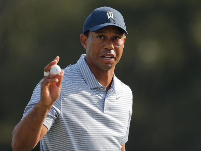 Tiger Woods wird die US-Freiheitsmedaille erhalten. Foto: Gerald Herbert/AP
