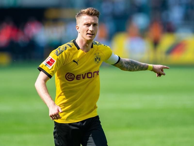 Die deutsche Meisterschaft ist für ihn das logische Ziel des BVB: Marco Reus. Foto: Guido Kirchner