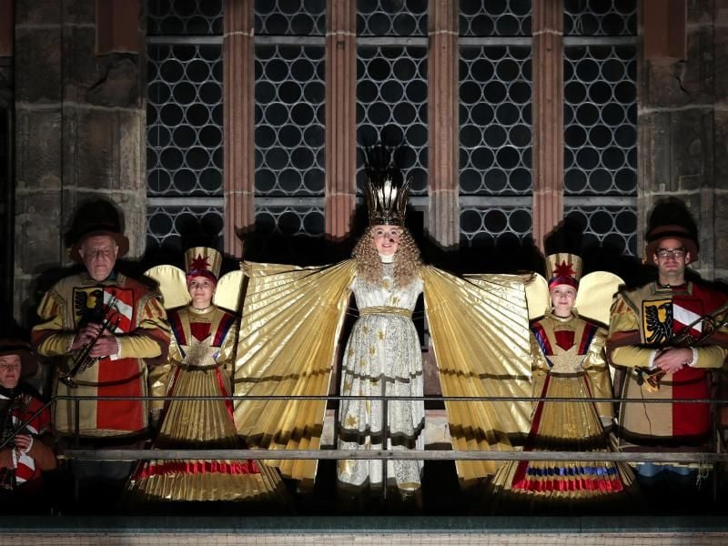 Die Amtszeit von Christkind Barbara Otto geht zuende. Foto: Daniel Karmann