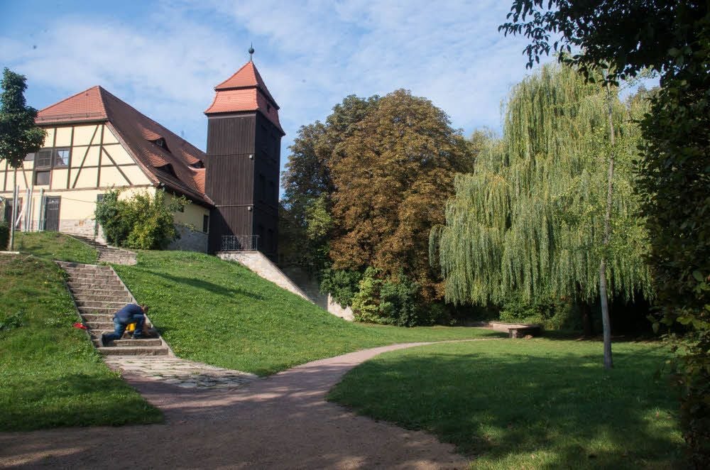 Nordteil im Kurpark Bad Lauchstädt