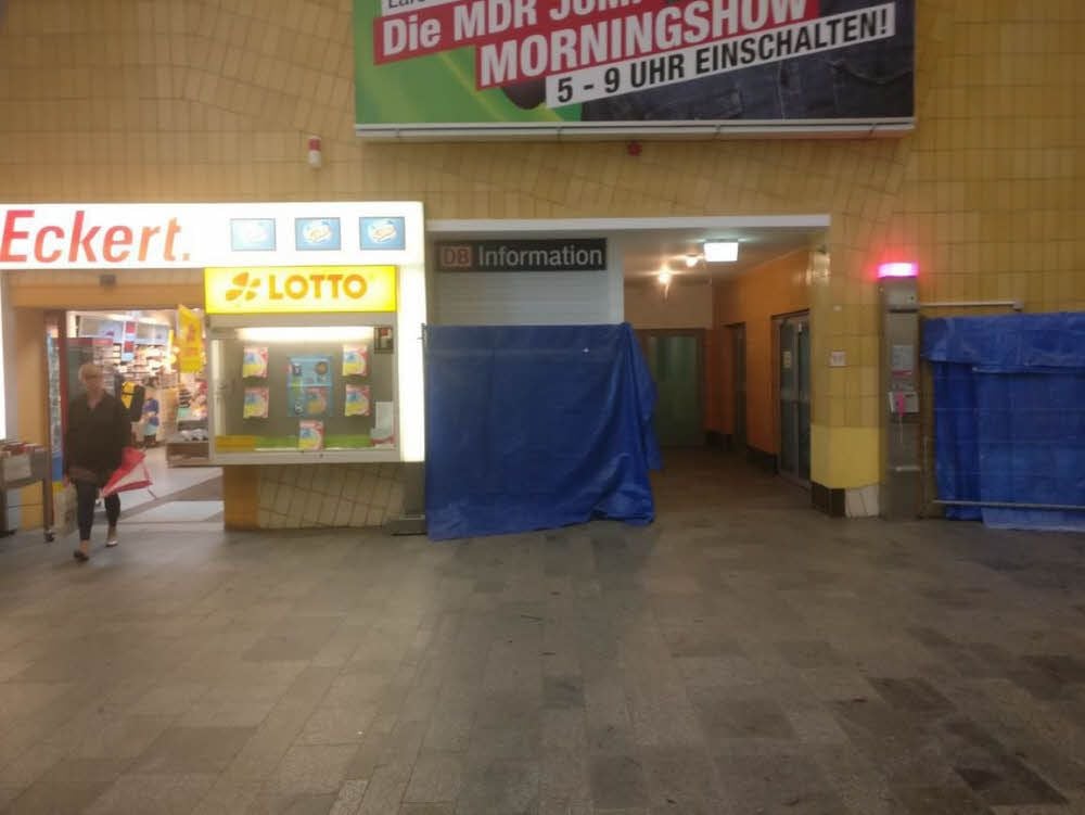 Für die „DB Information“ wurde eine Ecke gefunden.