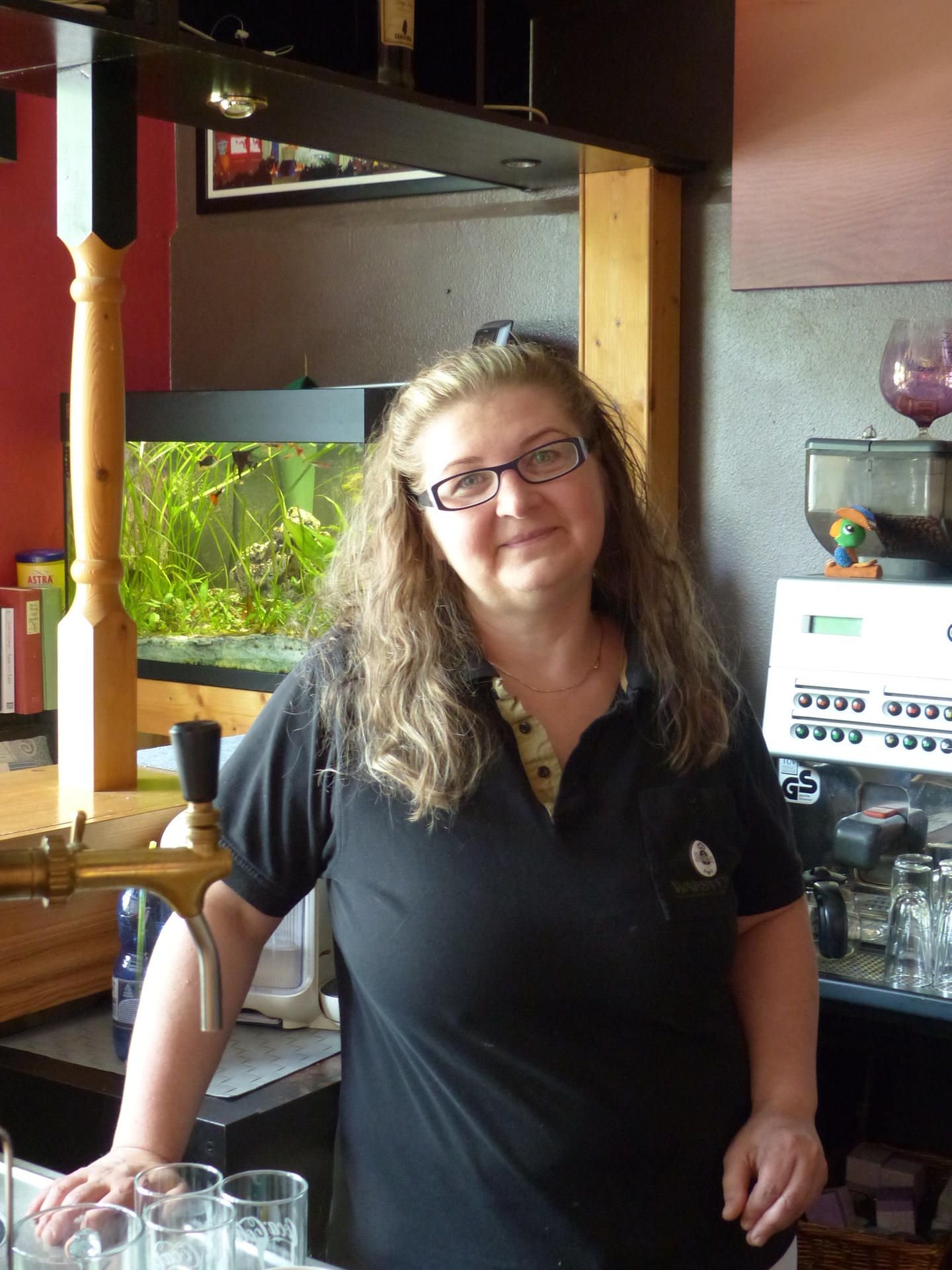 Diana Kerber ist die Chefin des „Ristorante Italia“ in Wolfen.