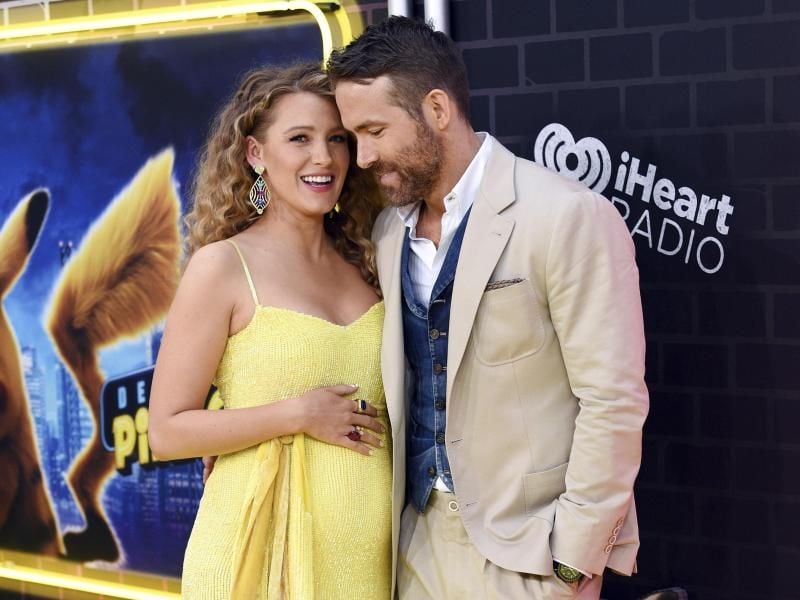 Ryan Reynolds und seine schwangere Frau Blake Lively haben gern Spaß. Foto: Evan Agostini/Invision/AP