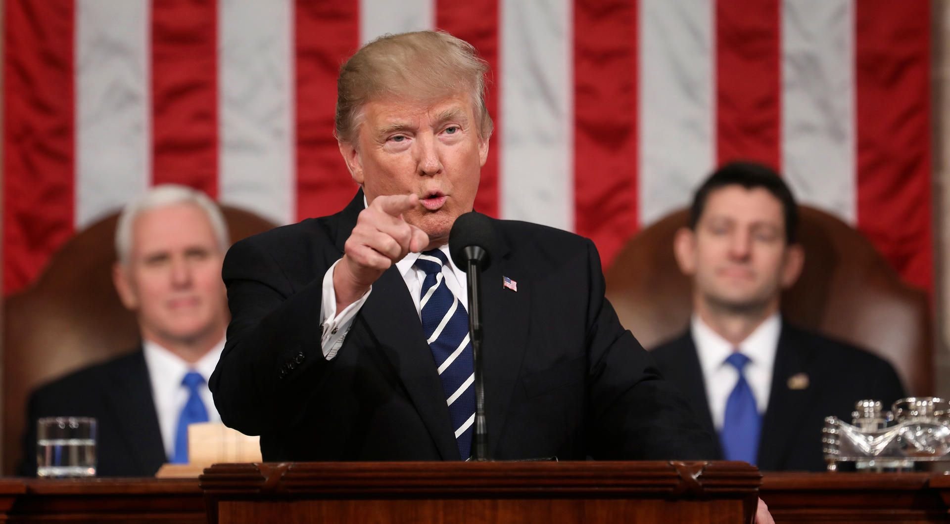 Donald Trump hält am Dienstag seine erste „State of the Union“-Ansprache, deren Tradition bis 1790 zurückgeht.