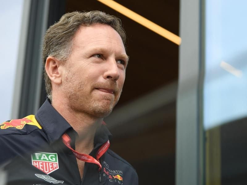 Christian Horner, Teamchef von Red Bull Racing. Foto: Sebastian Gollnow/dpa