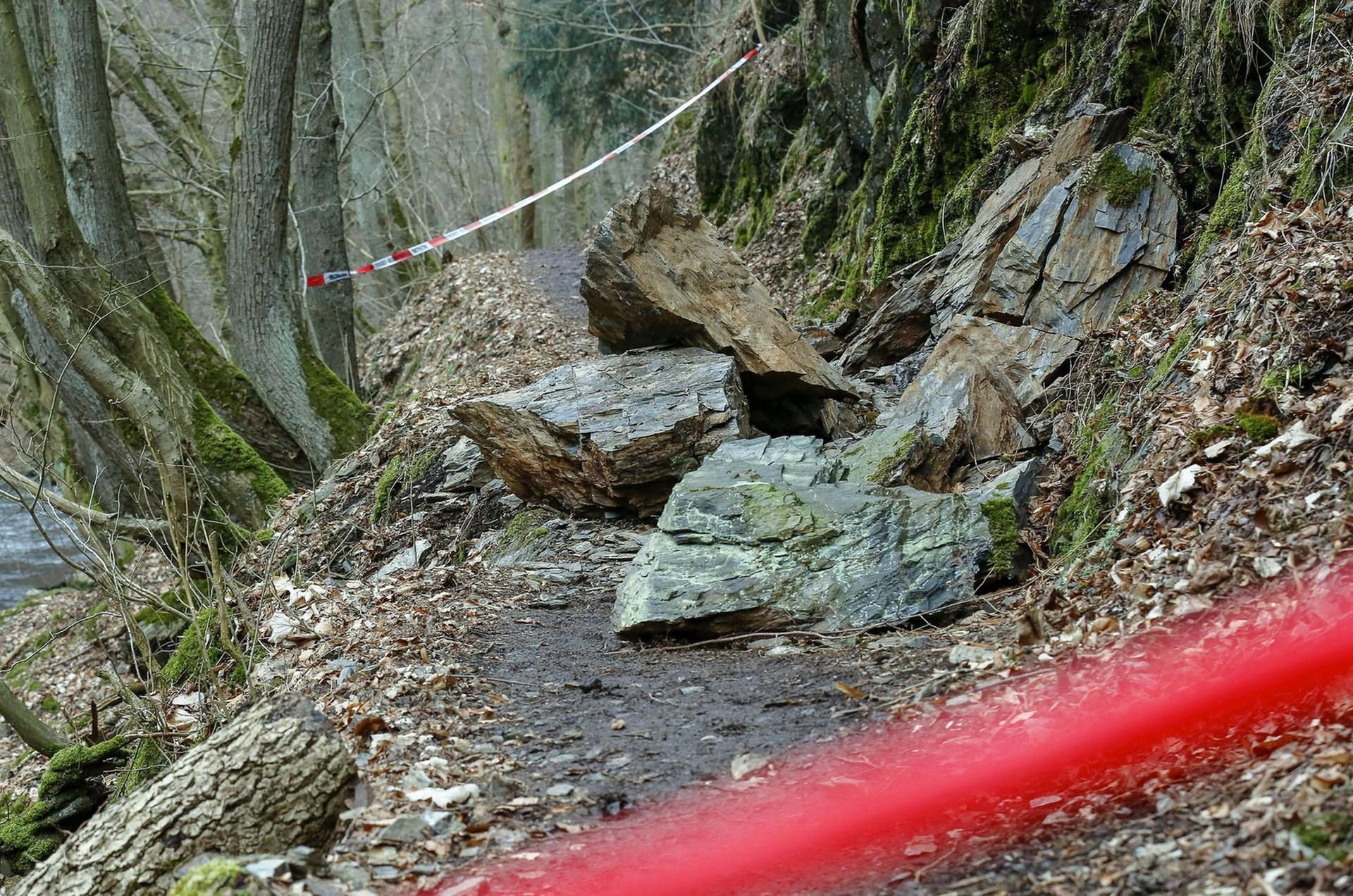 Ende Februar war der Wanderweg Harzer-Hexen-Stieg wegen eines Felssturzes gesperrt worden.