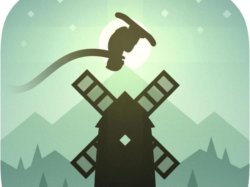 Bei „Alto's Adventure” erkundet der Spieler auf seinem Snowboard seine Umgebung und kann der Retter für Hilfsbedürftige werden. Foto: App-Store von Apple
