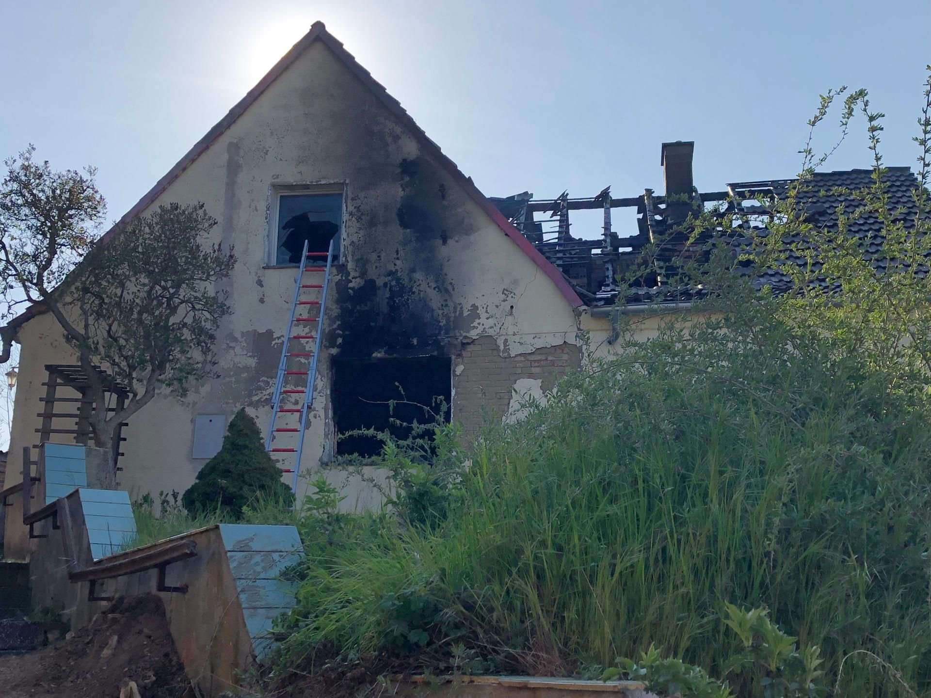 Die Feuerwehr konnte den Brand in Schraplau löschen