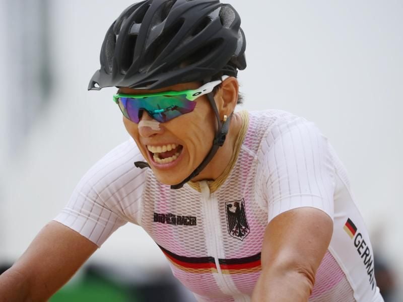 Beendet ihre Karriere: Mountainbike-Olympiasiegerin Sabine Spitz. Foto: Michael Kappeler