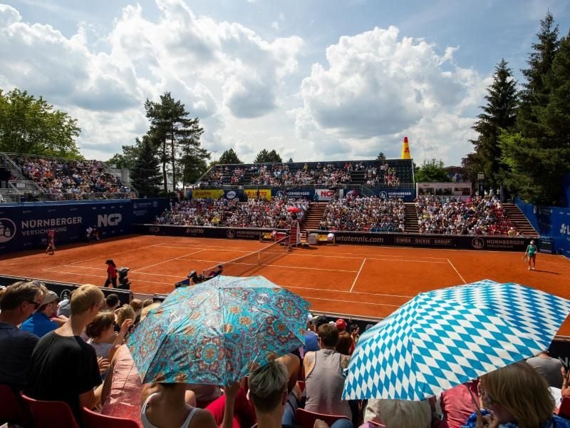Die Zukunft des Nürnberger Tennis-Turniers ist nach dem angekündigten Abschied des Titelsponsors ungewiss. Foto: D. Karmann/dpa/Archiv
