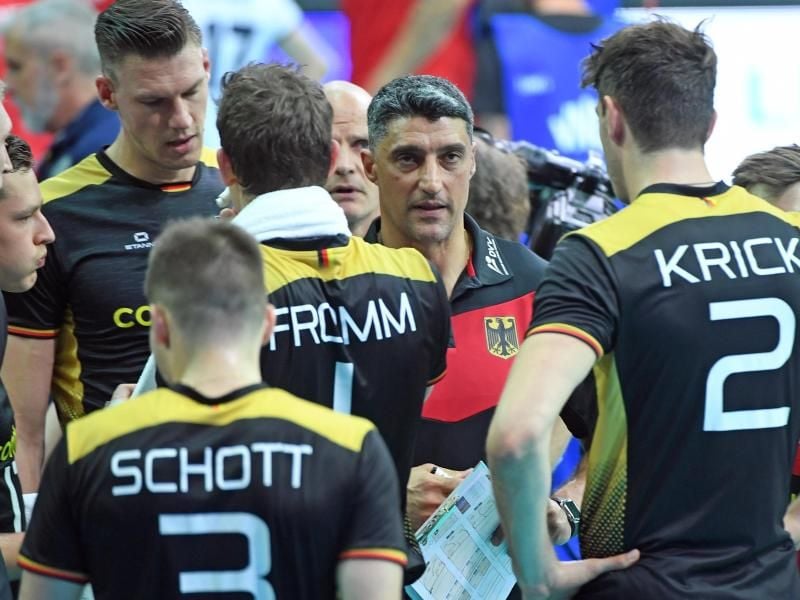 Zum Abschluss der Nationenliga treffen die deutschen Volleyballer am Sonntag auf Japan. Foto: Hendrik Schmidt