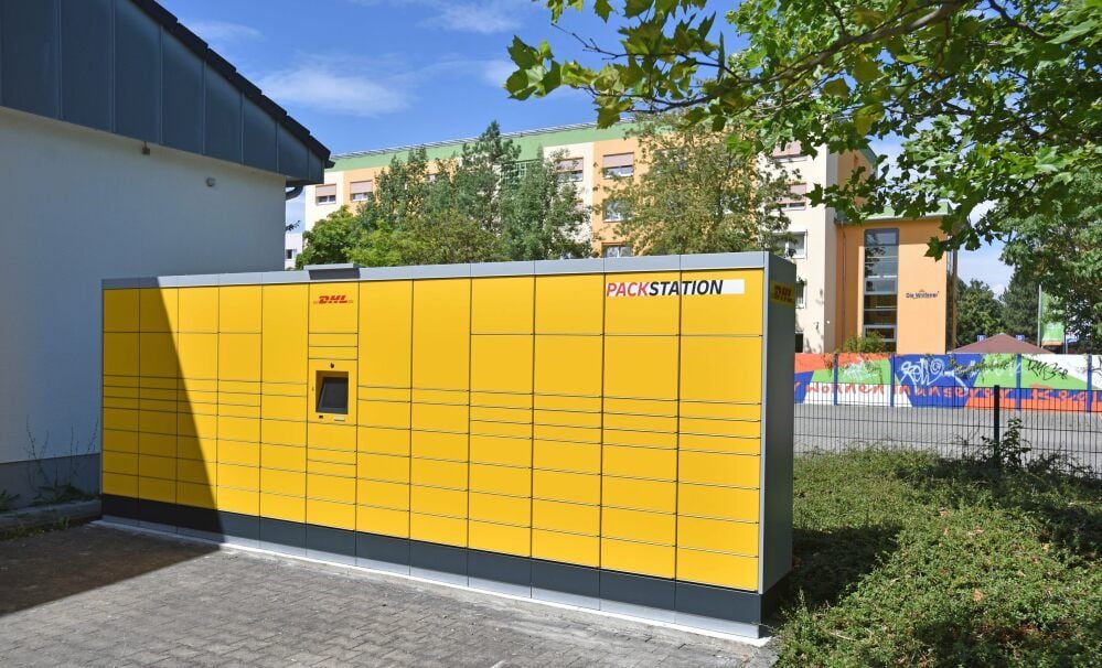 Die neue Packstation.
