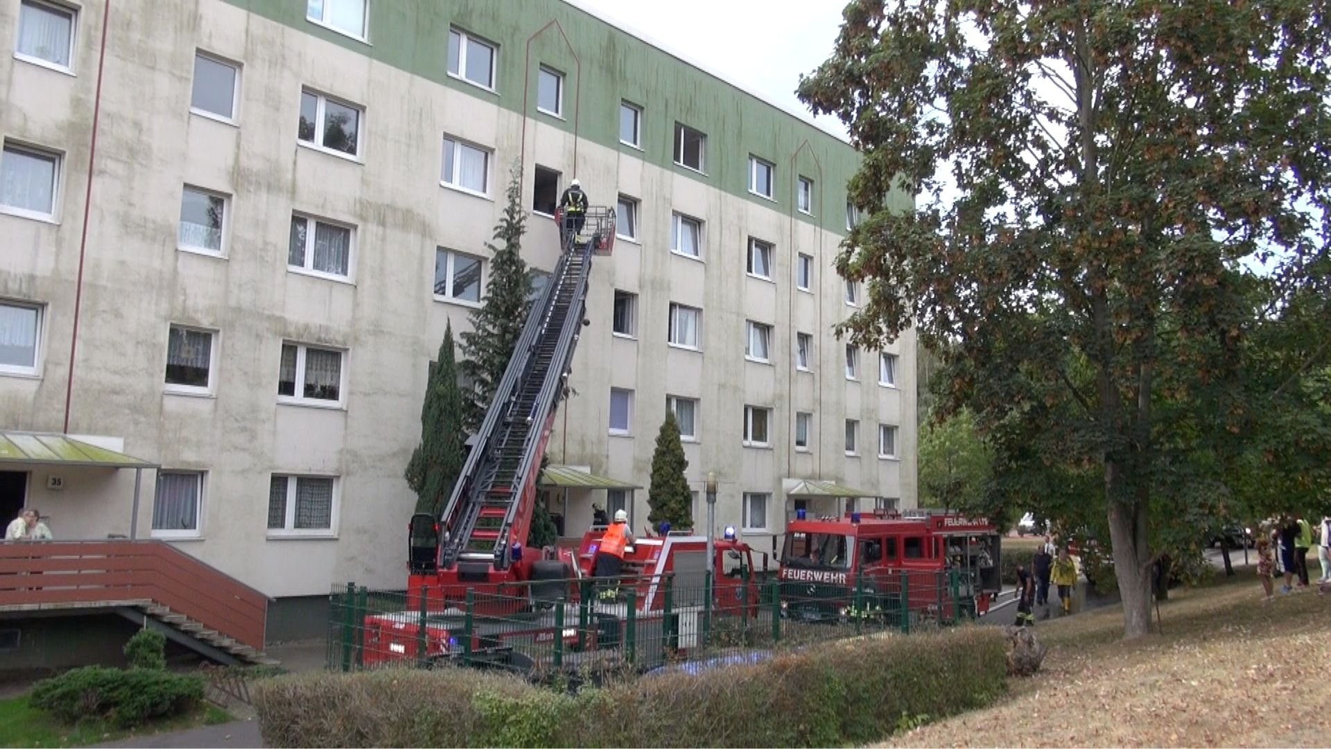 Feuerwehreinsatz in Haldensleben