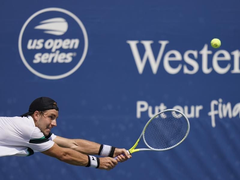 Steht in New York im Viertelfinale: Jan-Lennard Struff. Foto: Frank Franklin Ii/AP/dpa