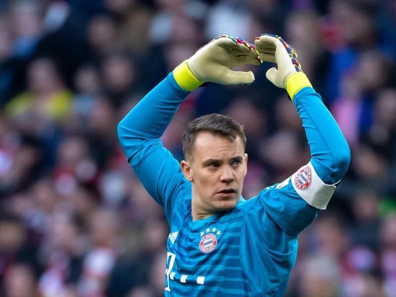 Torwart Manuel Neuer hofft, noch in dieser Saison wieder im Tor stehen zu können. Foto: Sven Hoppe