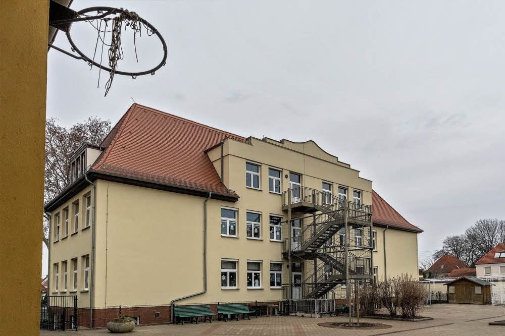 Die Förderschule Großkayna entstand aus der einstigen Grundschule.