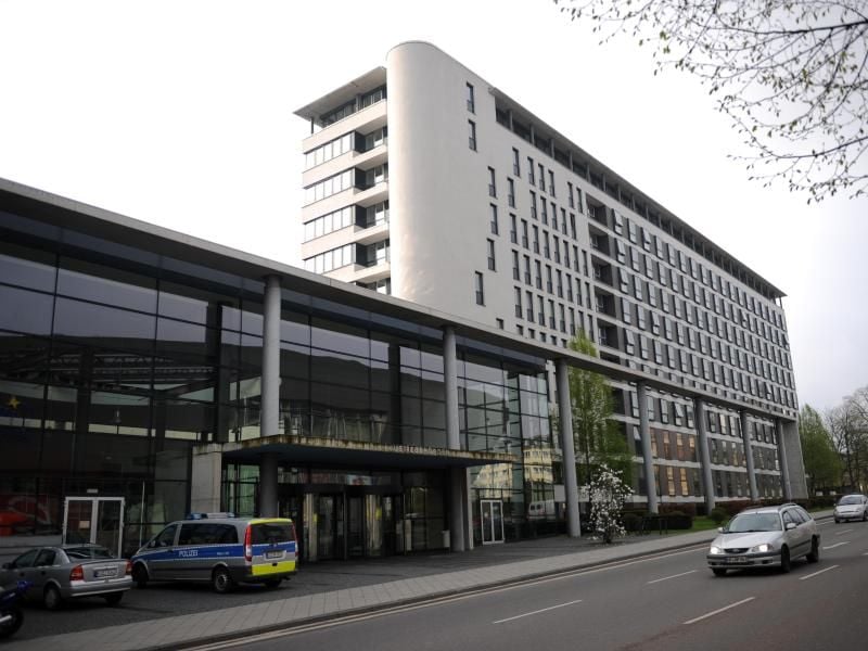 Das Kasseler Justizgebäude mit dem Landgericht. Foto: Uwe Zucchi/Archiv